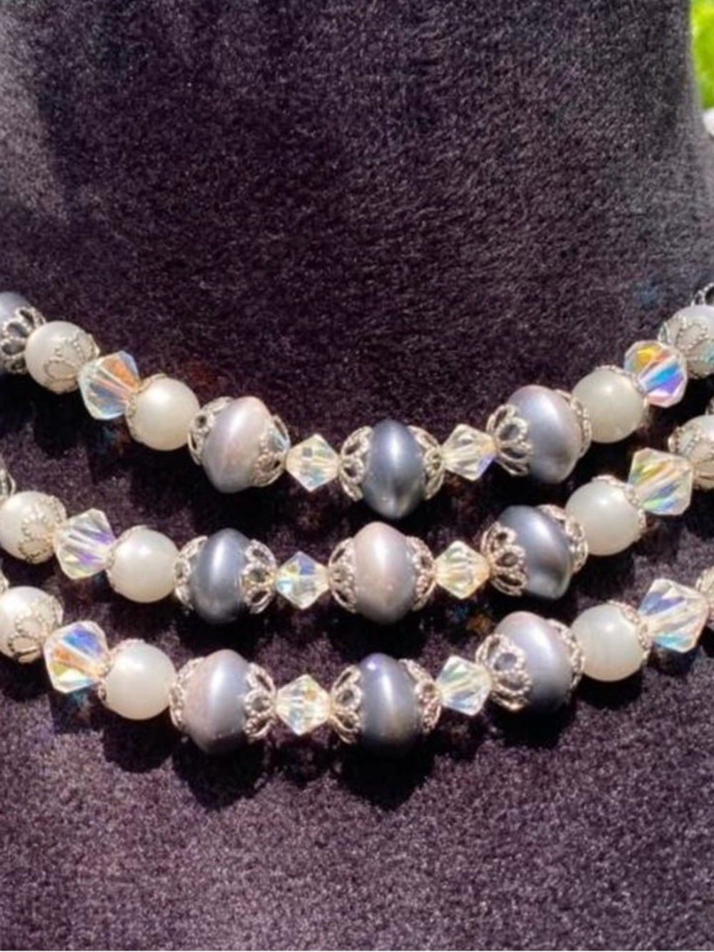 Vintage Choker Necklace - Costume Jewelry